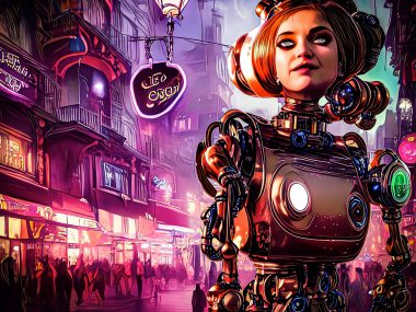 "Paranoid Android in the Cyber City" 2021