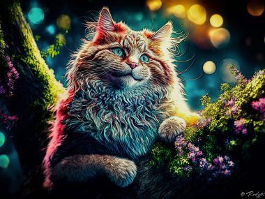 Happy Tree Cat 2023