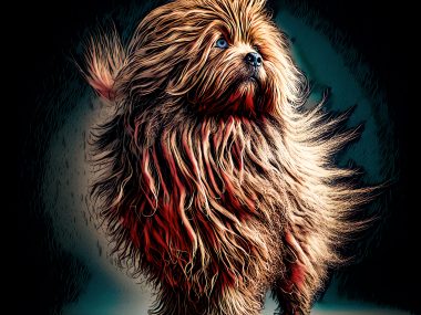 "Fluffy Pup" -2022